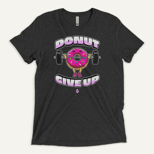 Donut Give Up Triblend T-Shirt