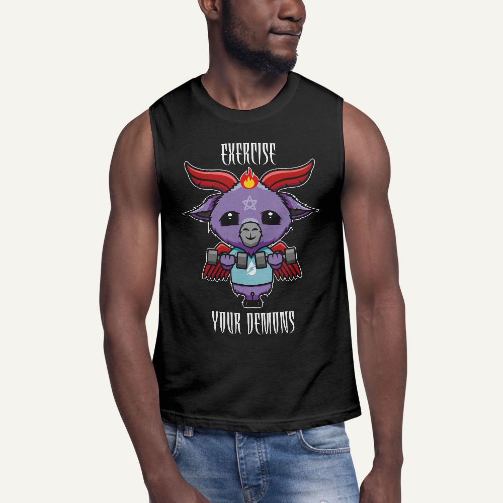 Exercise Your Demons Men's Muscle Tank