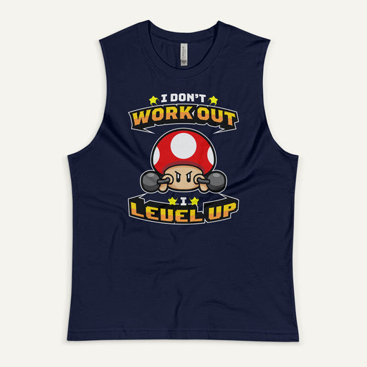 I Don’t Work Out I Level Up Muscle Tank