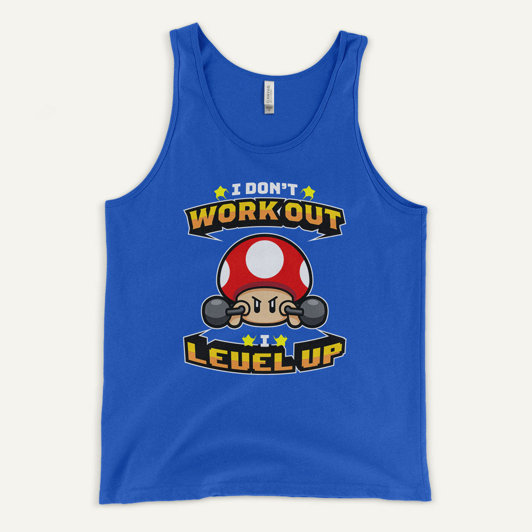 I Don’t Work Out I Level Up Men’s Tank Top