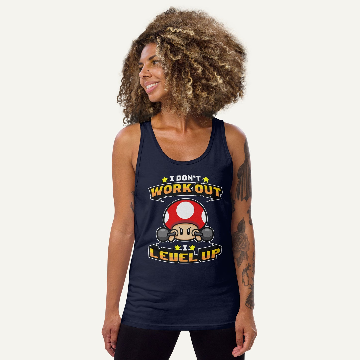 I Don’t Work Out I Level Up Tank Top