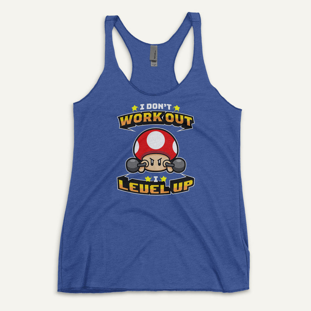 I Don’t Work Out I Level Up Women’s Tank Top