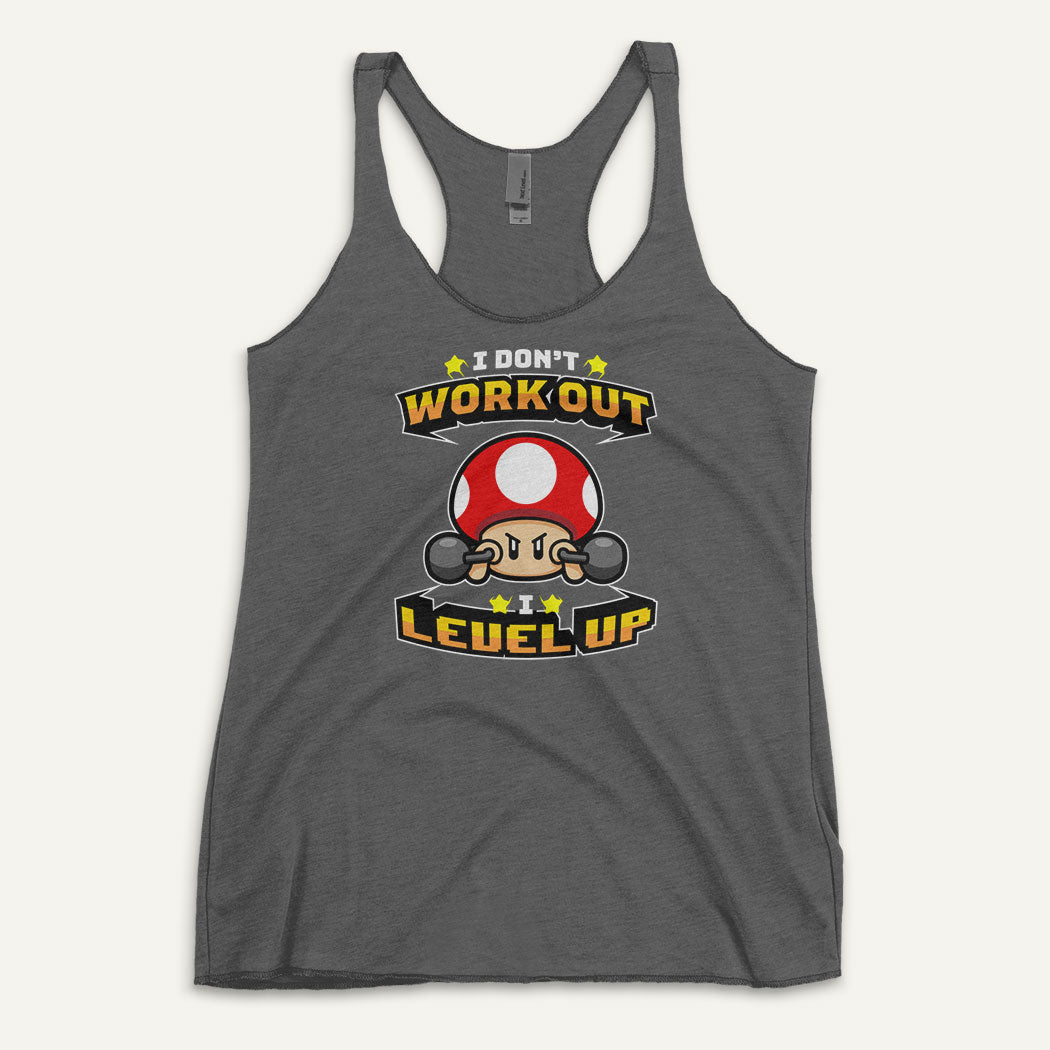 I Don’t Work Out I Level Up Women’s Tank Top