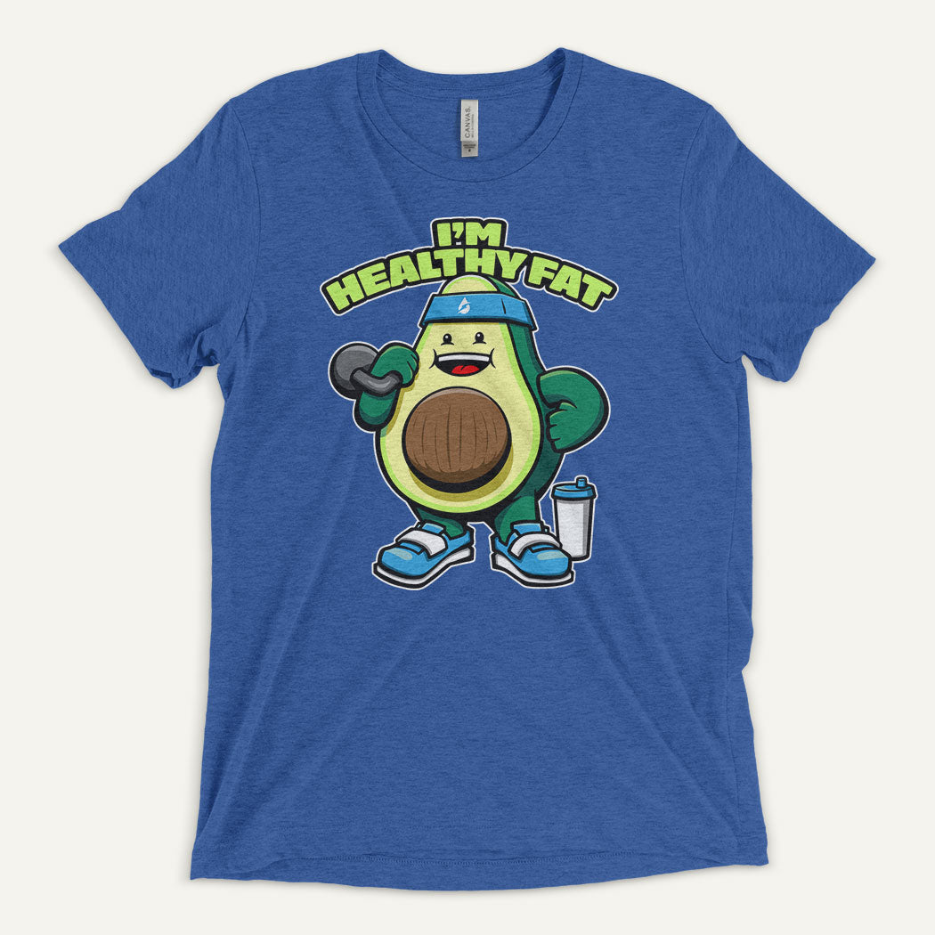 I’m Healthy Fat Avocado Men's Triblend T-Shirt