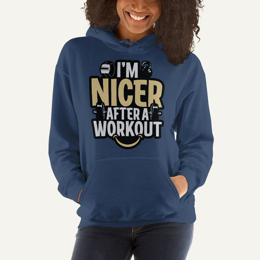 I'm Nicer After A Workout Pullover Hoodie