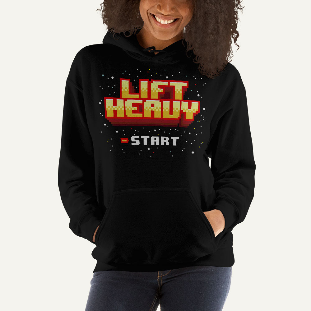 Lift Heavy Pullover Hoodie — 8-Bit