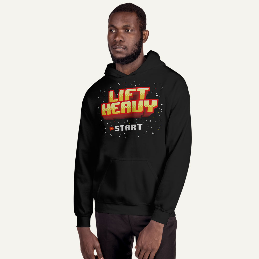 Lift Heavy Pullover Hoodie — 8-Bit