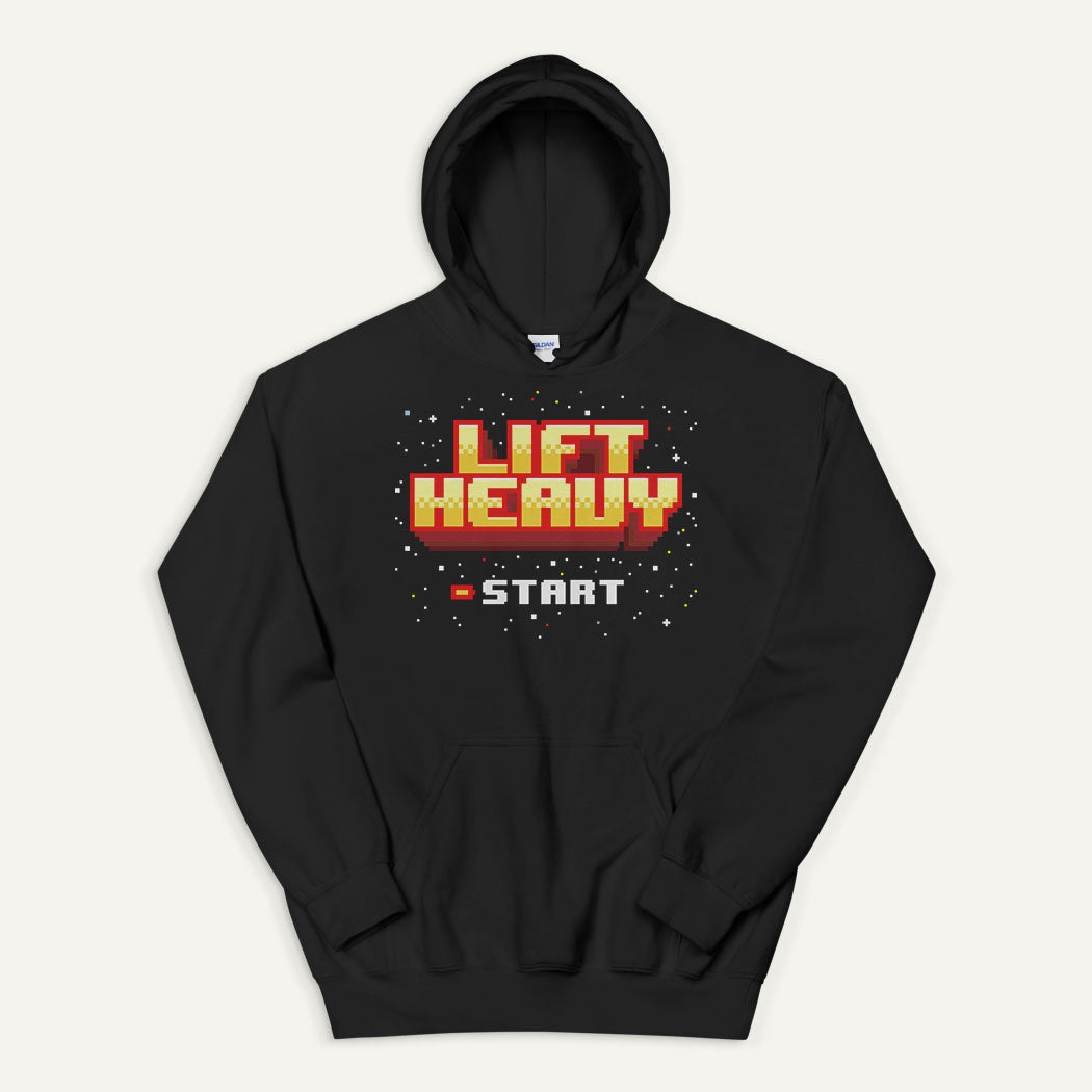 Lift Heavy Pullover Hoodie — 8-Bit