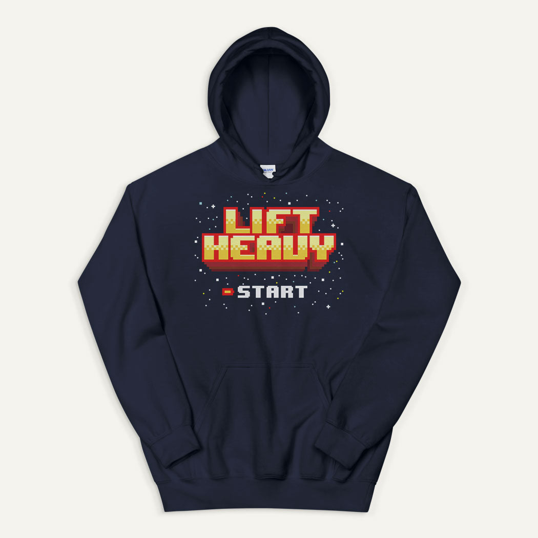 Lift Heavy Pullover Hoodie — 8-Bit