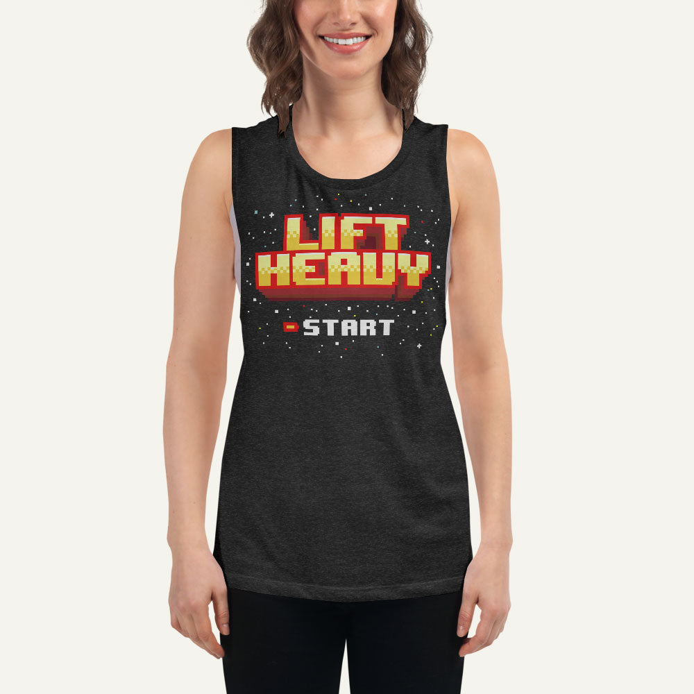 Lift Heavy Women's Muscle Tank — 8-Bit