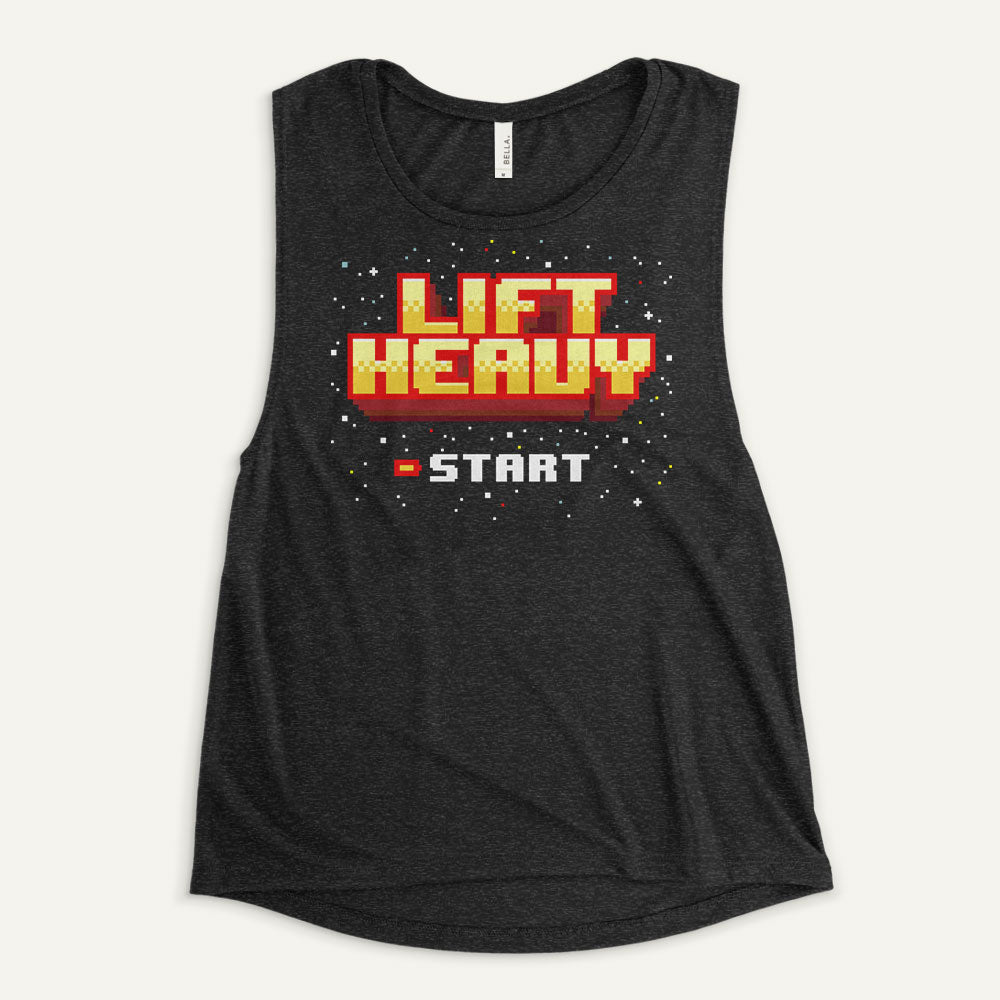 Lift Heavy Women's Muscle Tank — 8-Bit