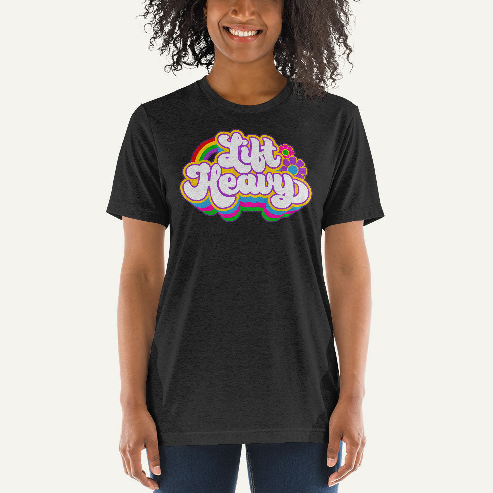 Lift Heavy Men's Triblend T-Shirt — Groovy