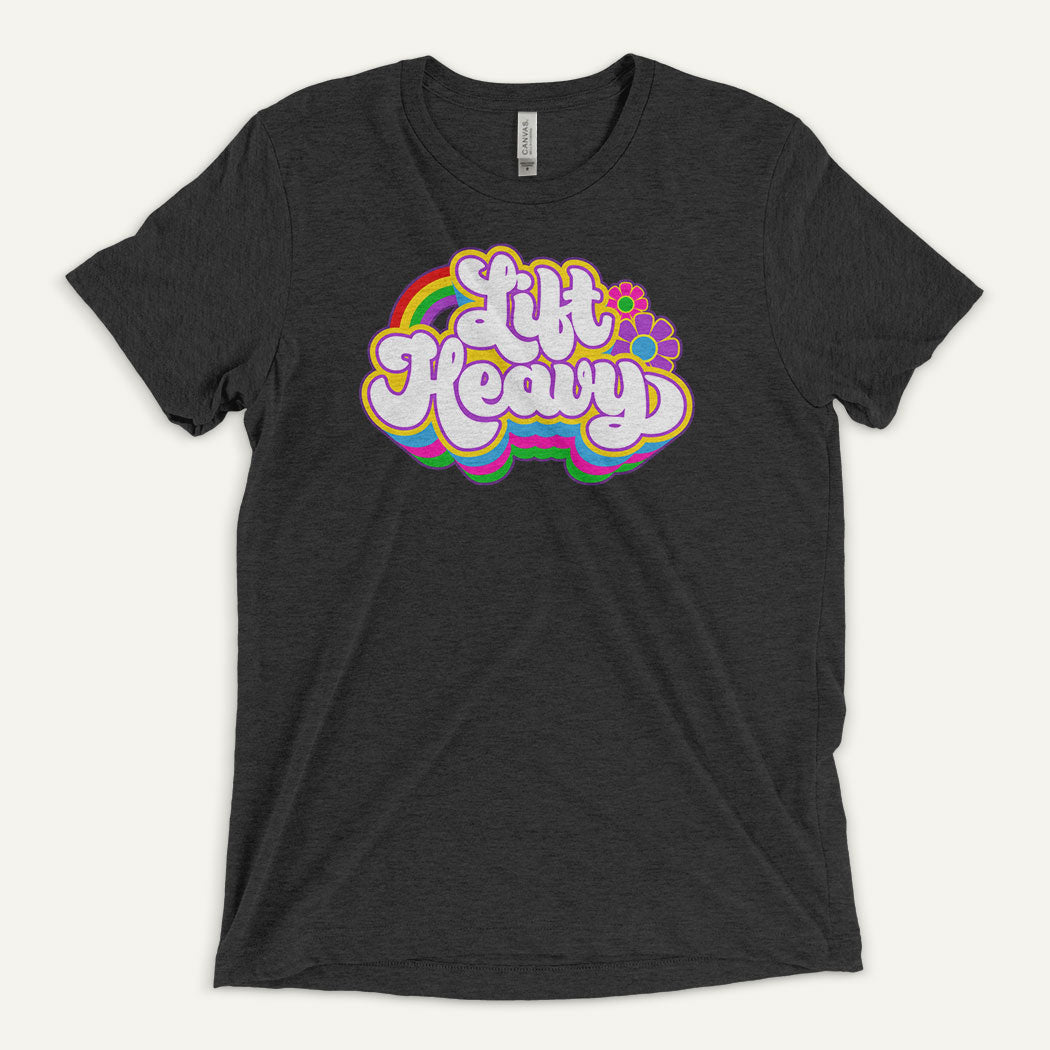 Lift Heavy Men's Triblend T-Shirt — Groovy