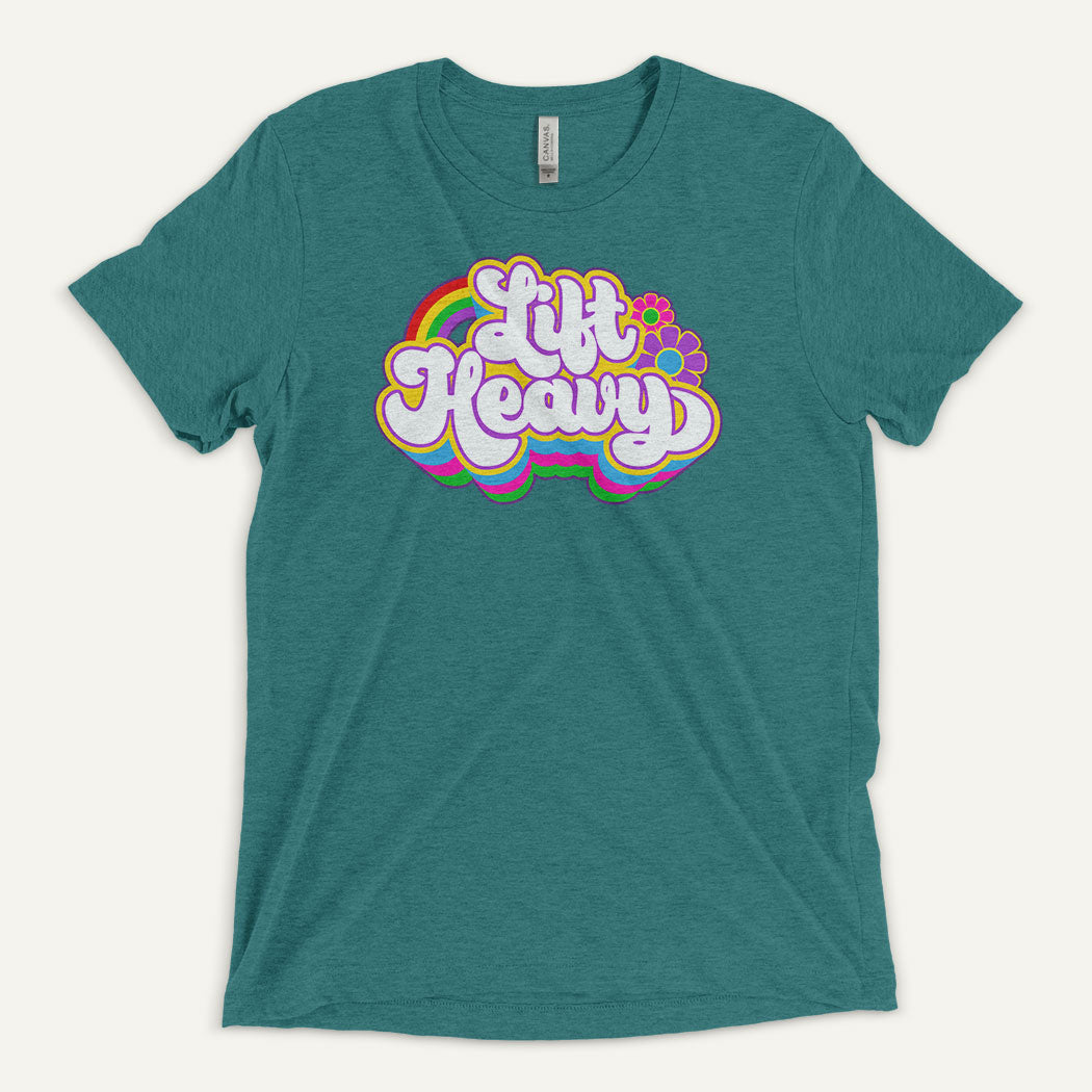 Lift Heavy Men's Triblend T-Shirt — Groovy