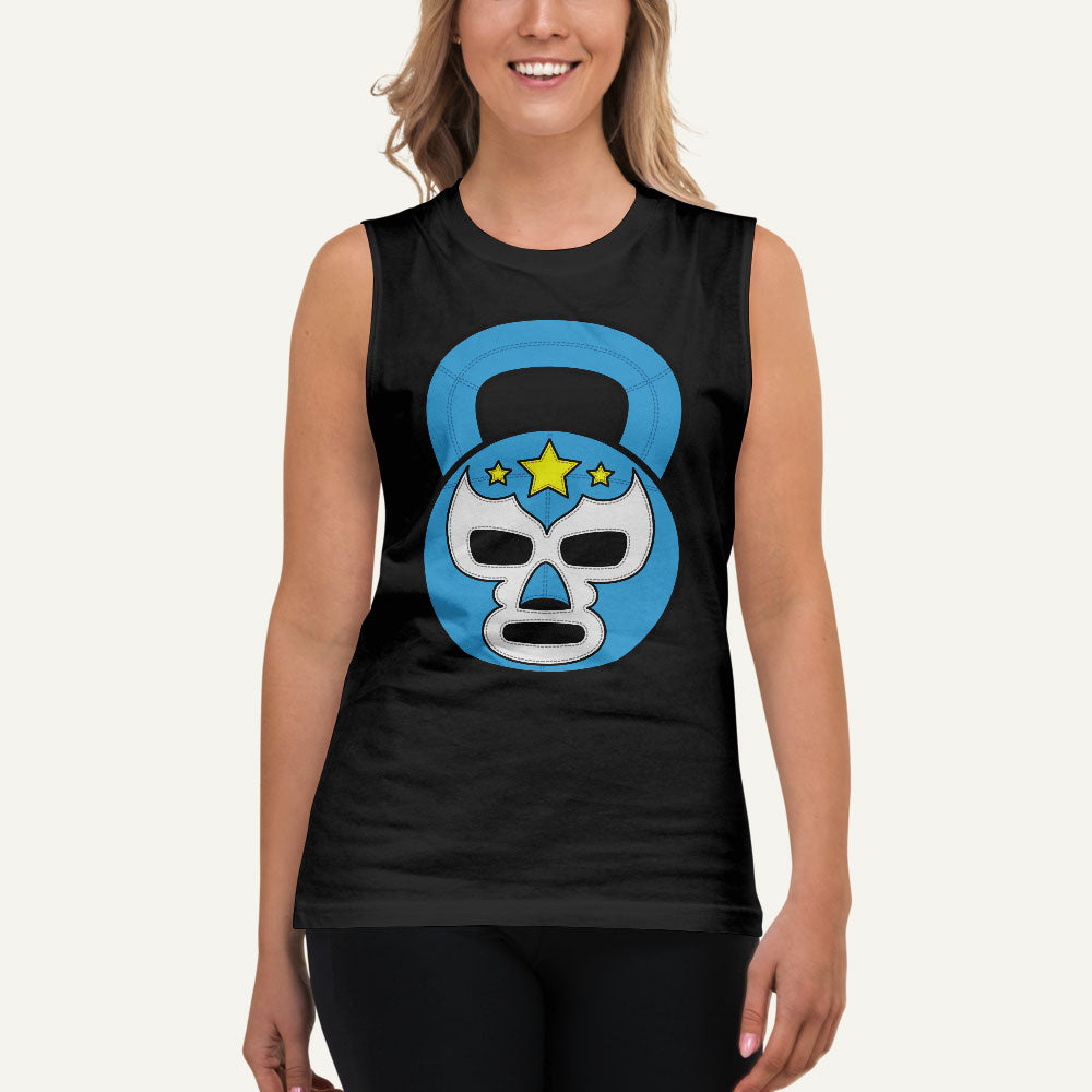 Lucha Libre Kettlebell Design Muscle Tank
