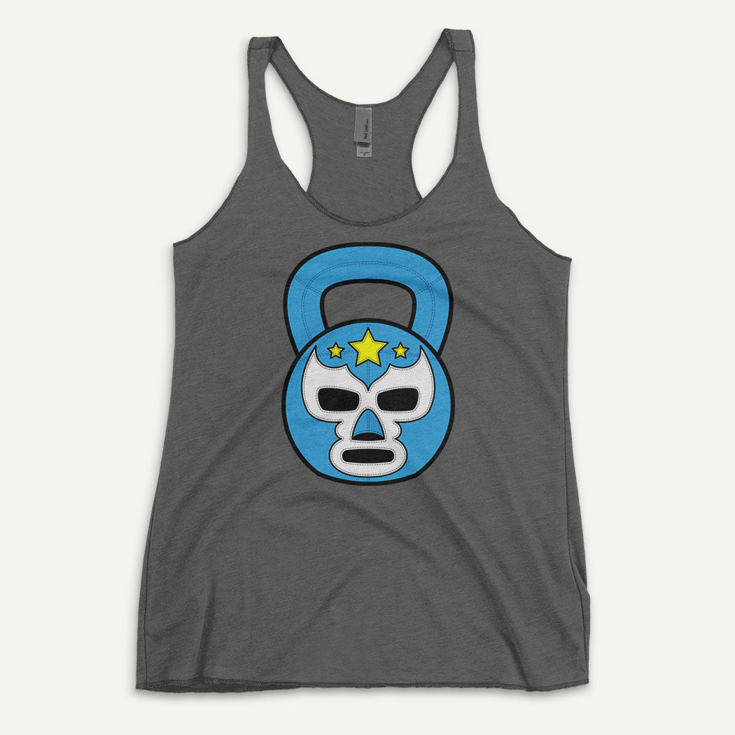 Lucha Libre Kettlebell Design Women's Tank Top
