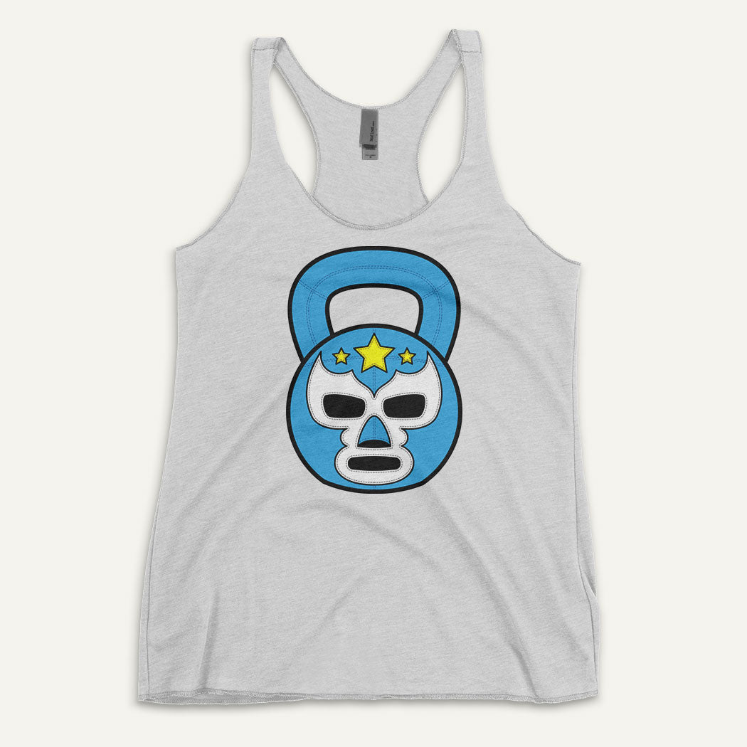 Lucha Libre Kettlebell Design Women's Tank Top