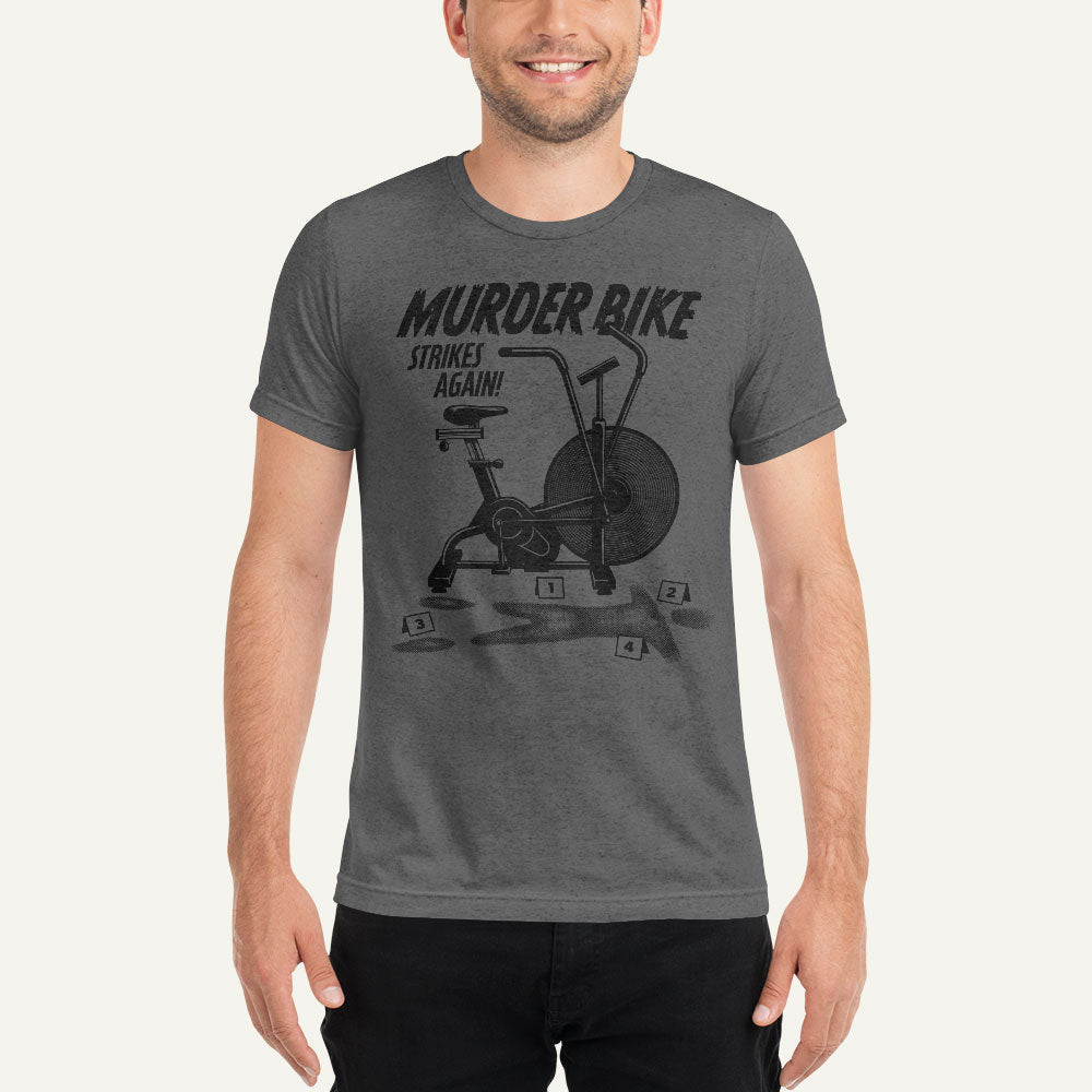 Murder Bike Strikes Again Men’s Triblend T-Shirt