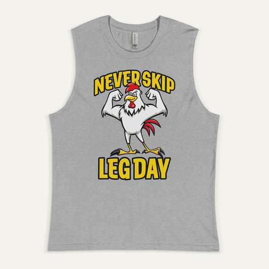 Never Skip Leg Day Men’s Muscle Tank