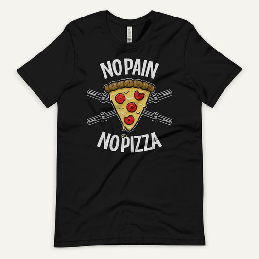 No Pain No Pizza Men's Standard T-Shirt