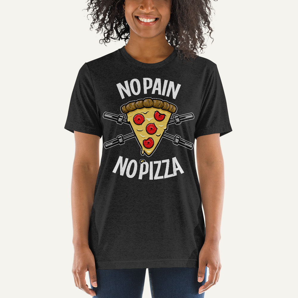 No Pain No Pizza Men's Triblend T-Shirt