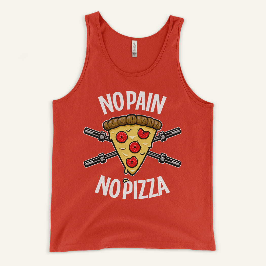 No Pain No Pizza Men's Tank Top