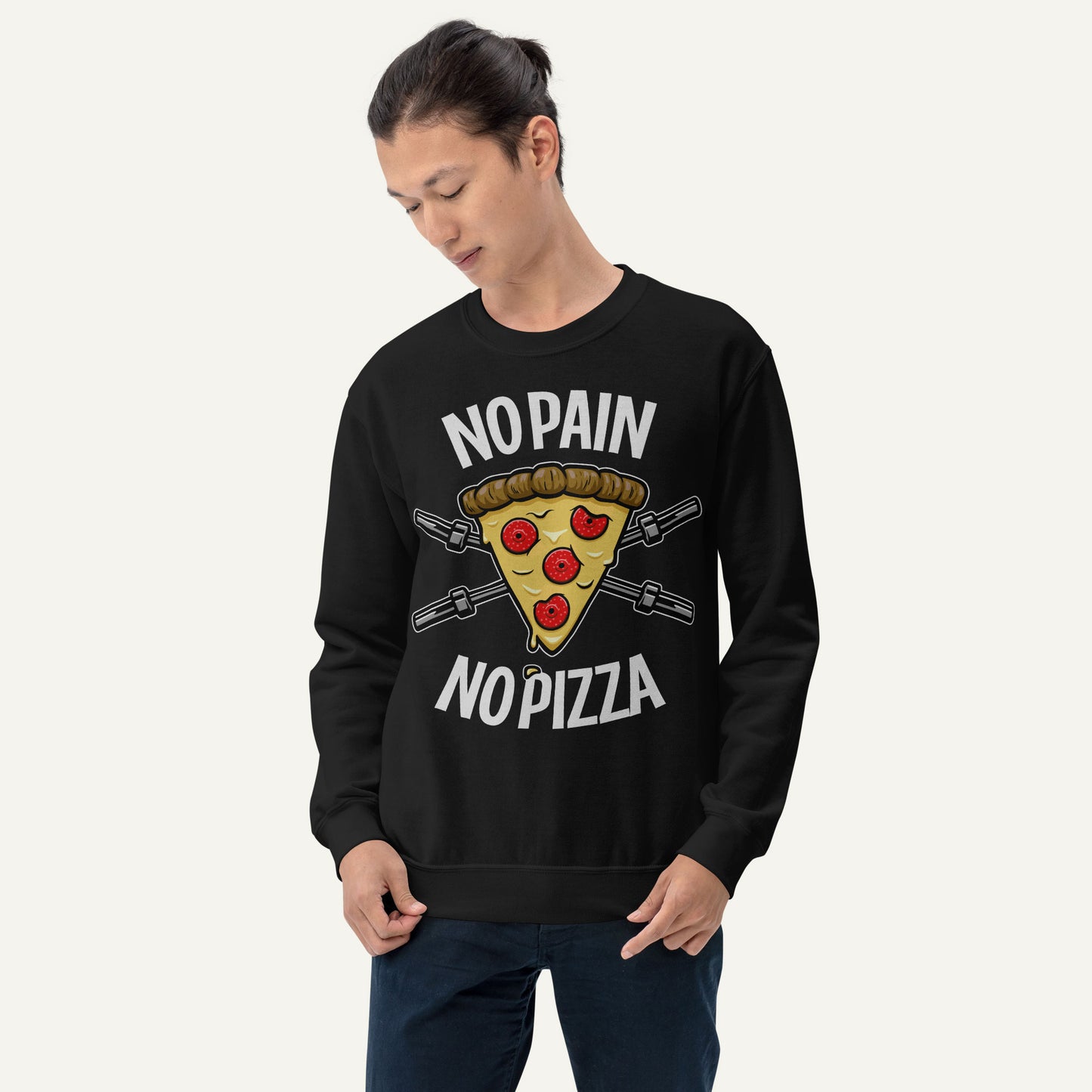 No Pain No Pizza Sweatshirt