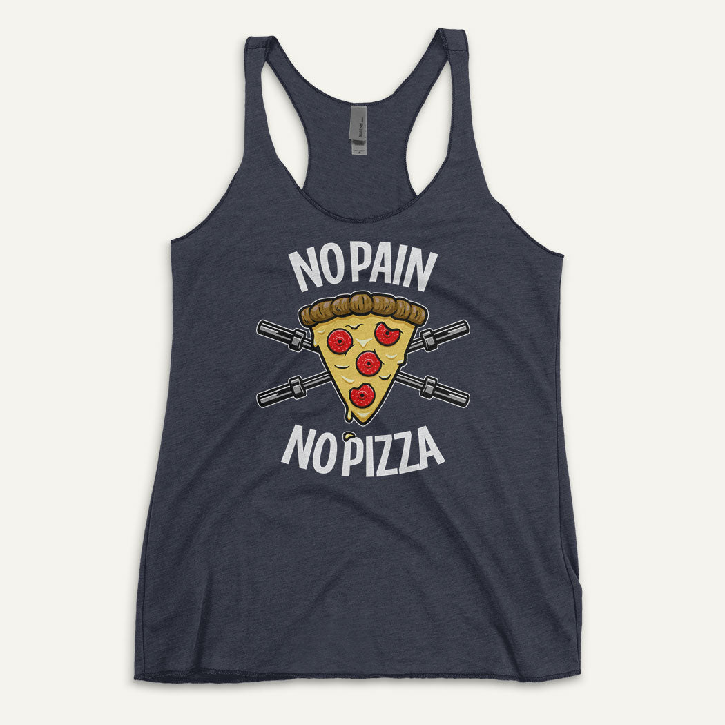 No Pain No Pizza Women's Tank Top