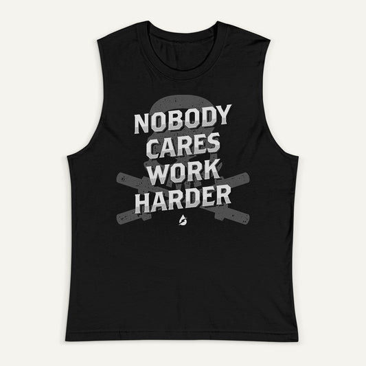 Nobody Cares Work Harder Muscle Tank