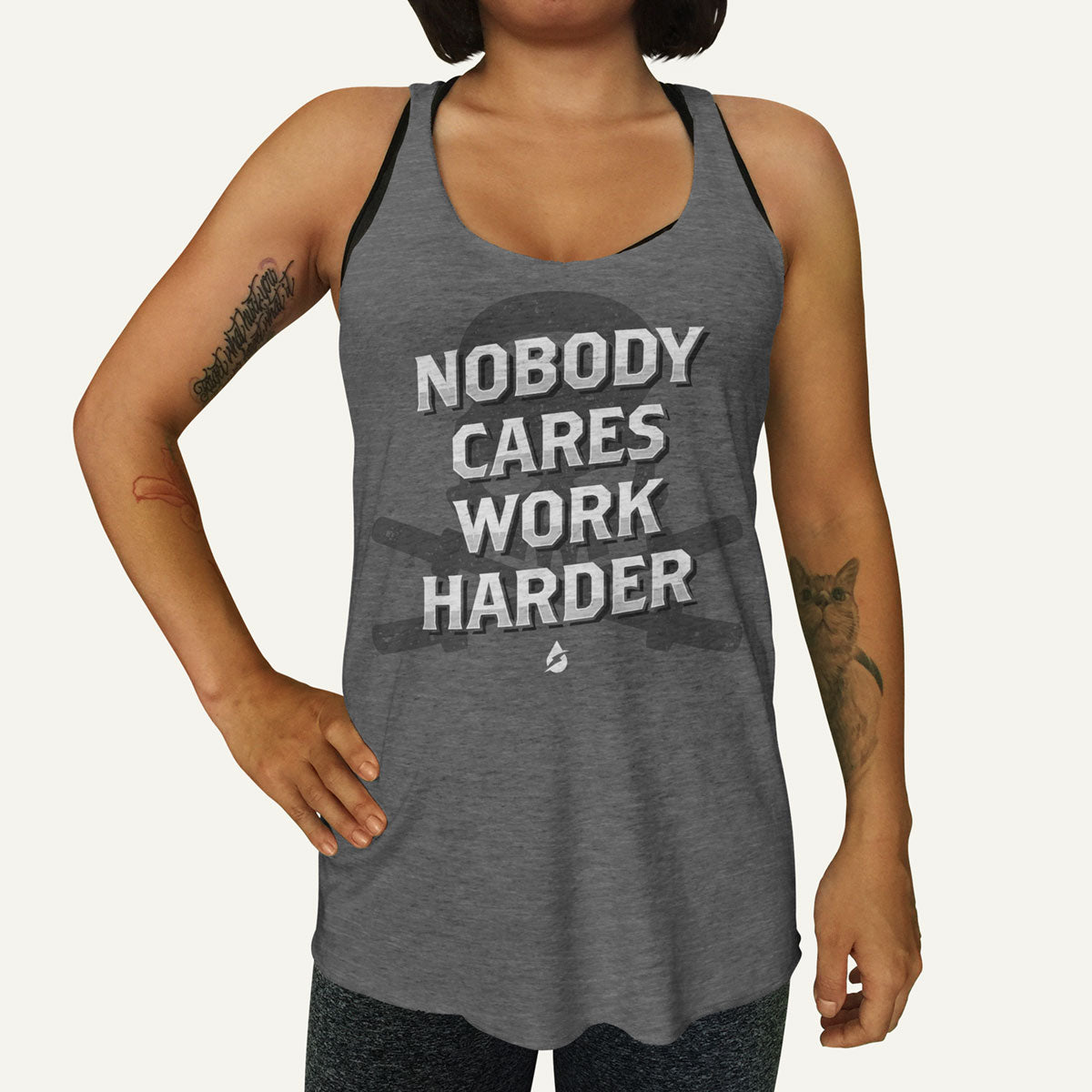 Nobody Cares Work Harder Women's Tank Top