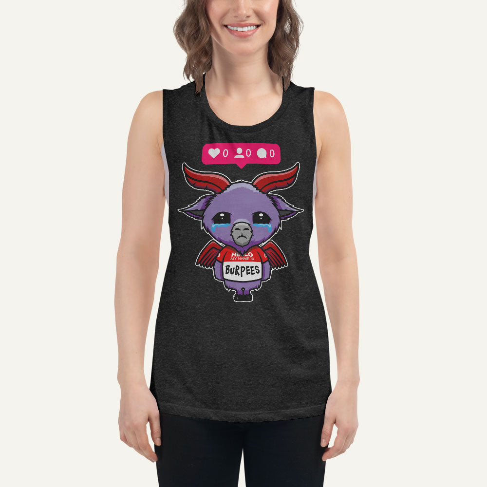 Nobody Likes Burpees Women's Muscle Tank