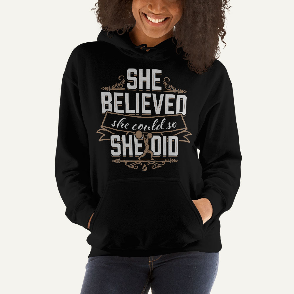 She Believed She Could So She Did Pullover Hoodie