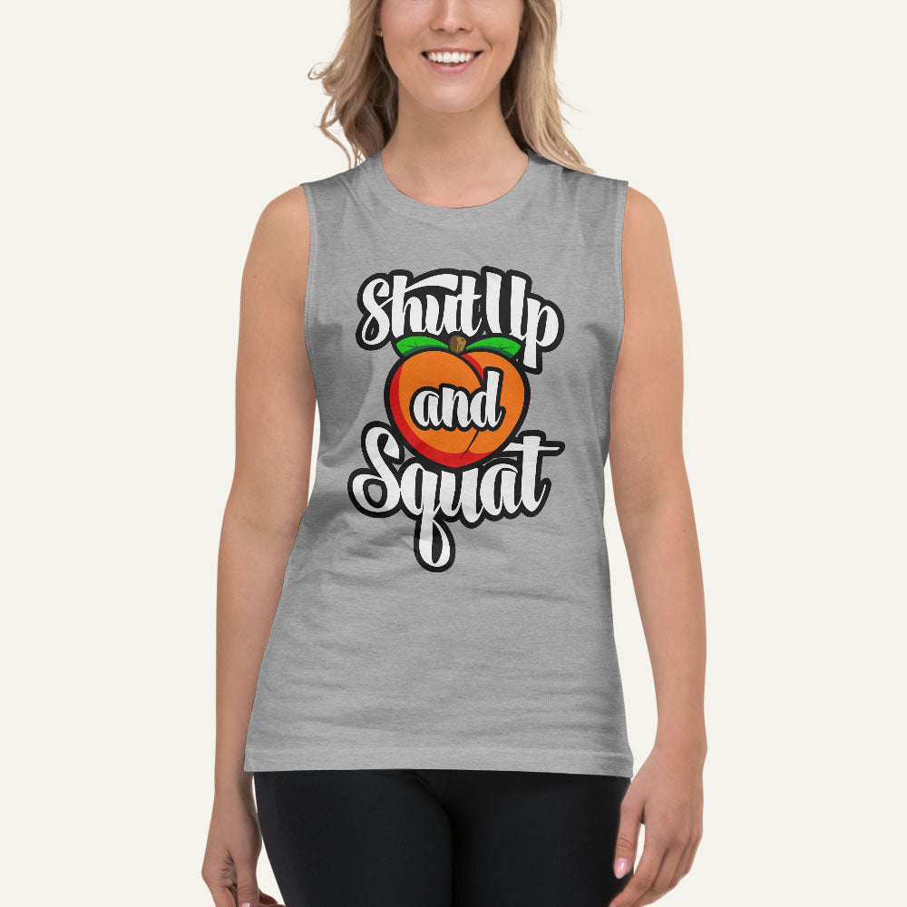 Shut Up And Squat Men's Muscle Tank