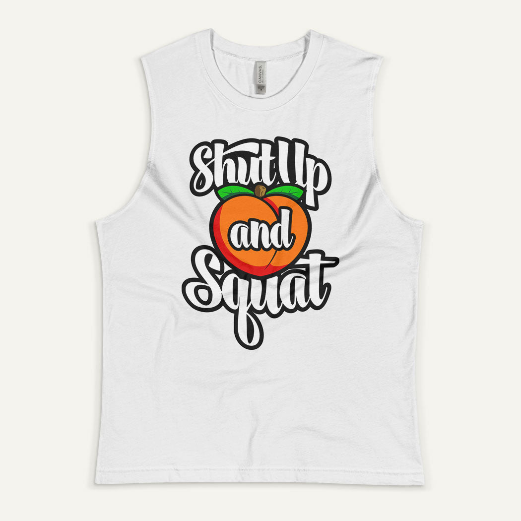 Shut Up And Squat Men's Muscle Tank
