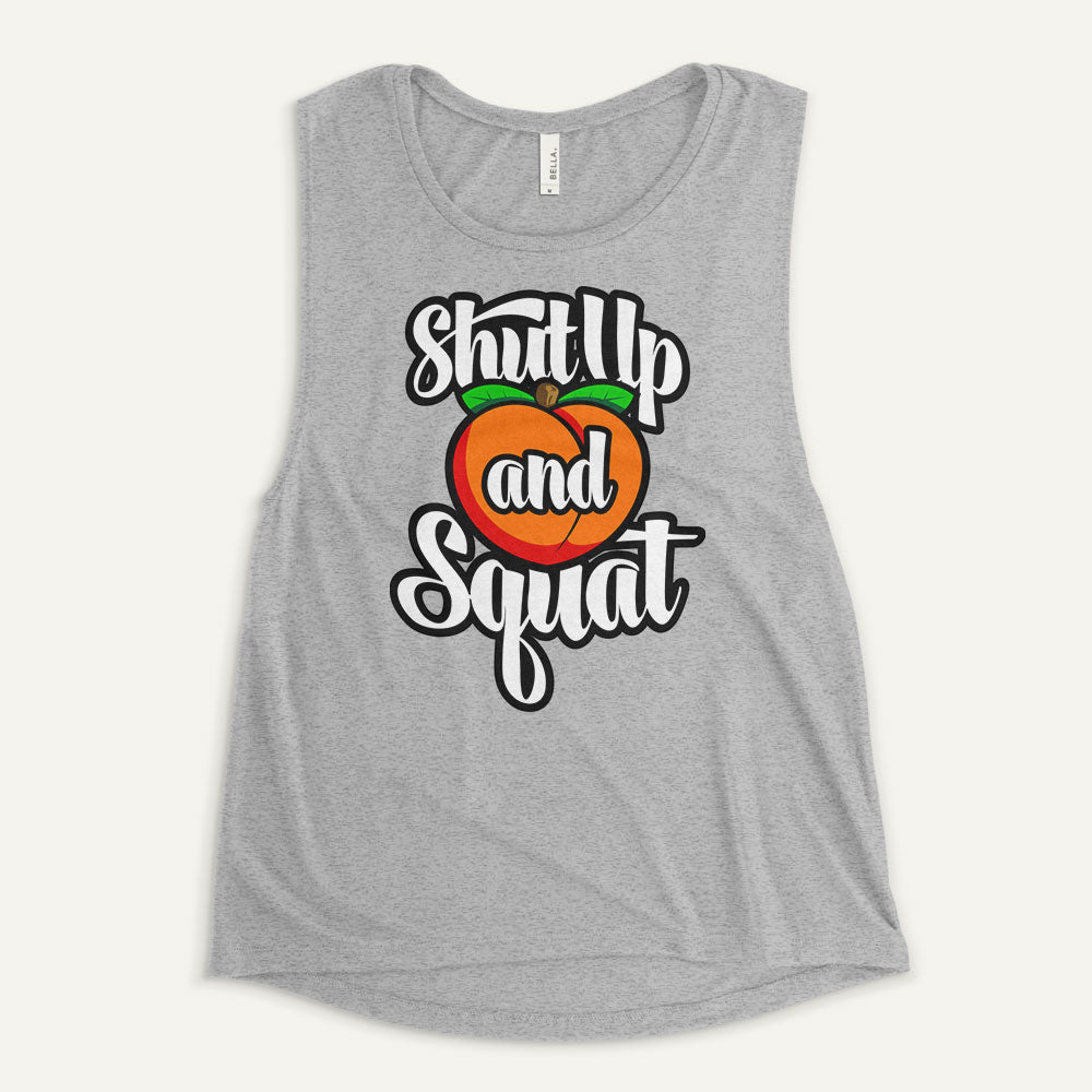 Shut Up And Squat Women's Muscle Tank