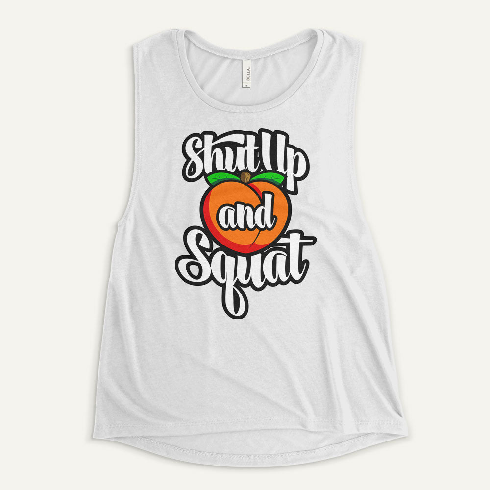 Shut Up And Squat Women's Muscle Tank