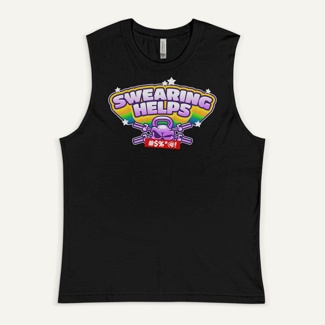 Swearing Helps Men’s Muscle Tank