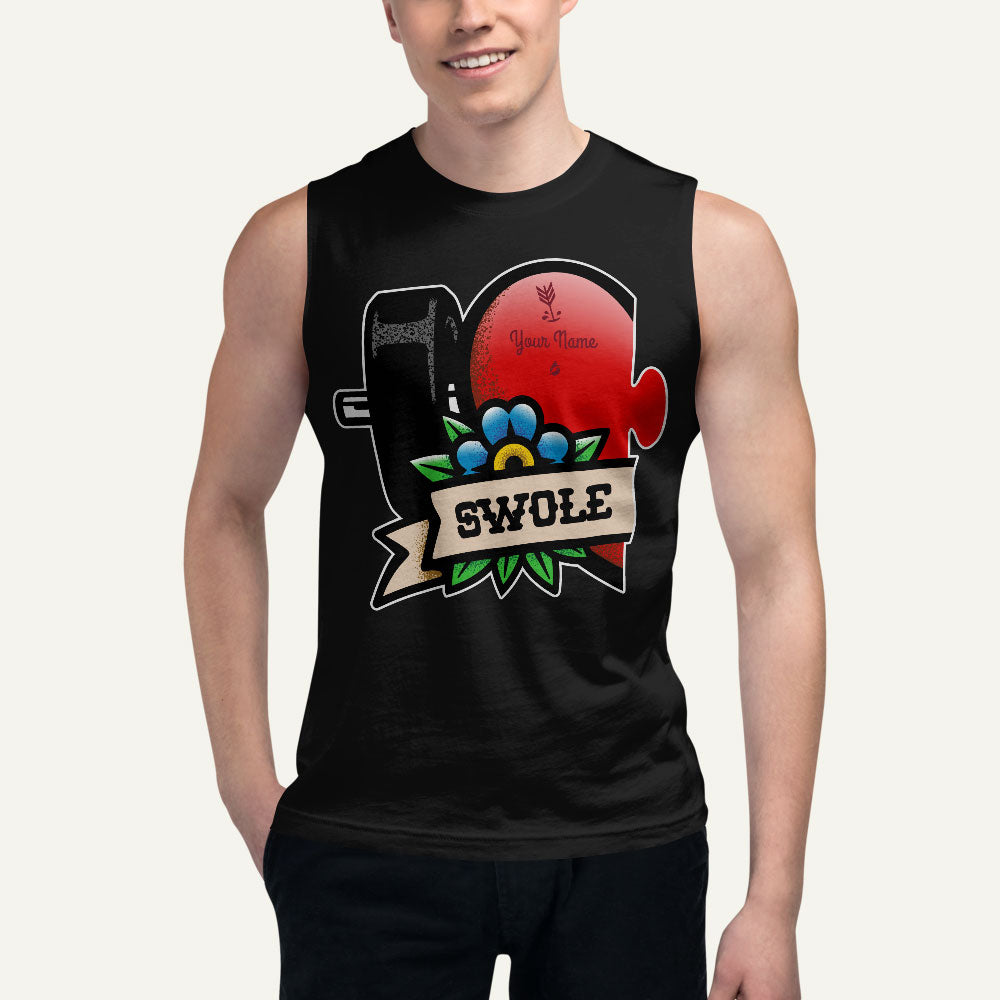 Swole Mates Personalized Men's Muscle Tank (Swole)