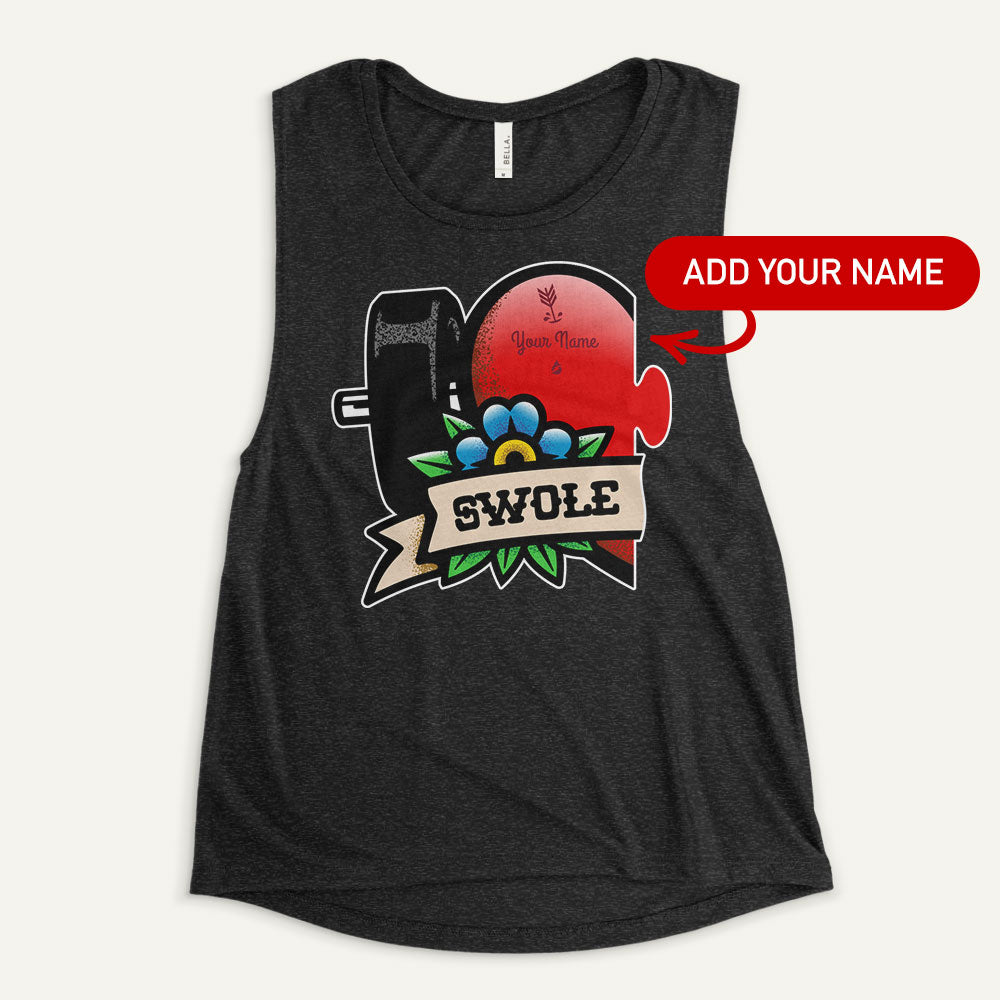 Swole Mates Personalized Women's Muscle Tank (Swole)