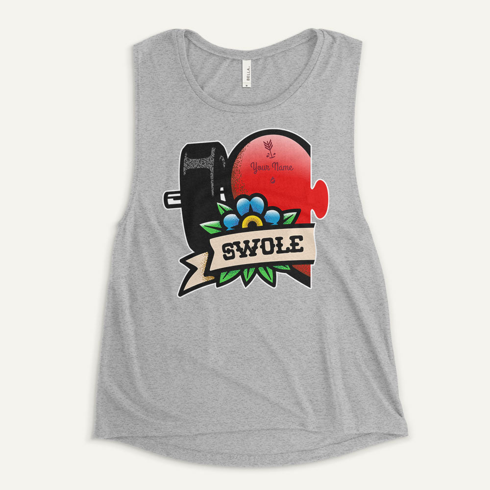 Swole Mates Personalized Women's Muscle Tank (Swole)