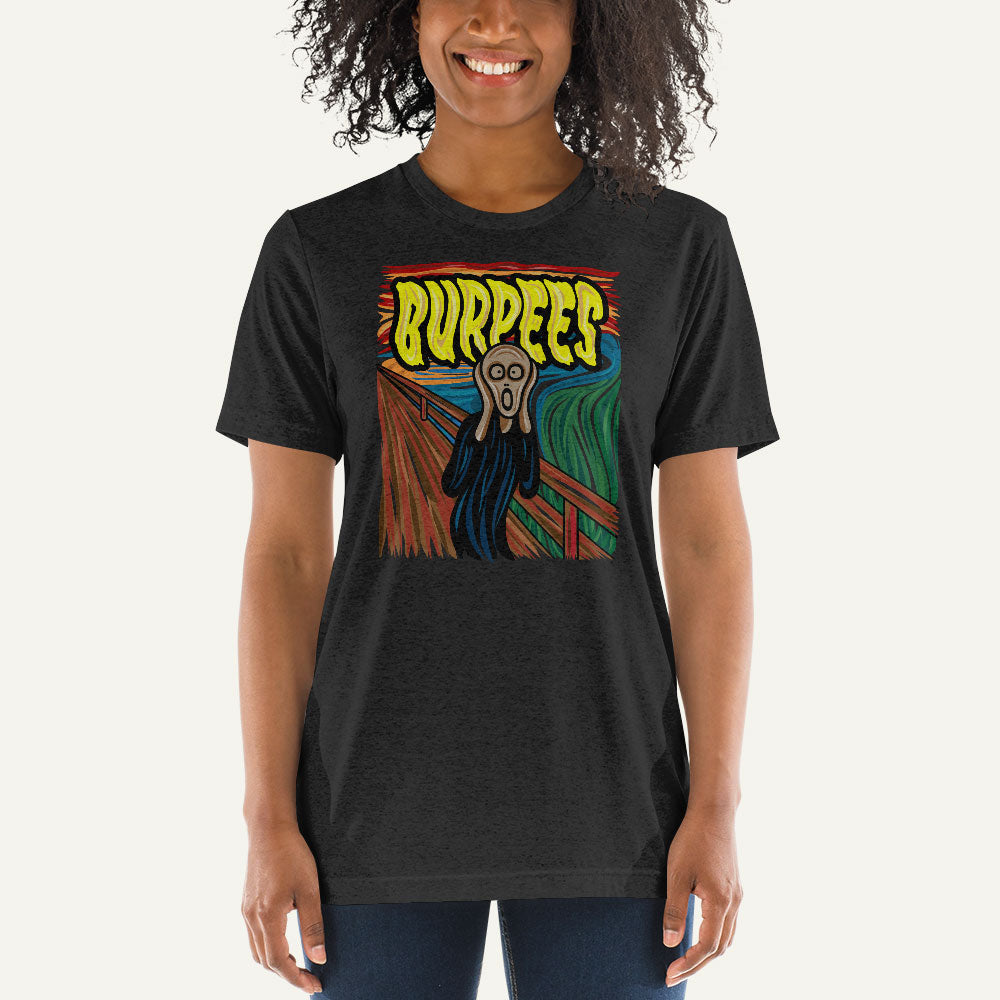 The Scream Burpees Triblend T-Shirt