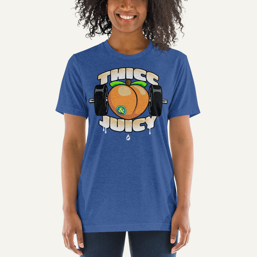Thicc And Juicy Triblend T-Shirt