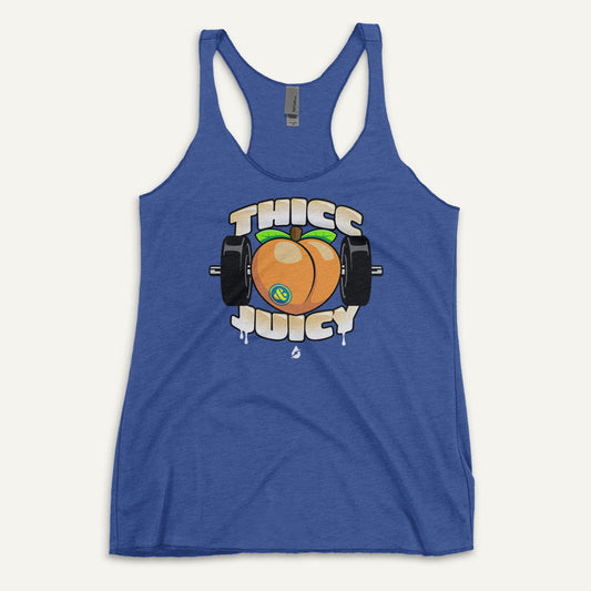 Thicc And Juicy Racerback Tank Top