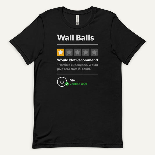 Wall Balls 1 Star Would Not Recommend Standard T-Shirt