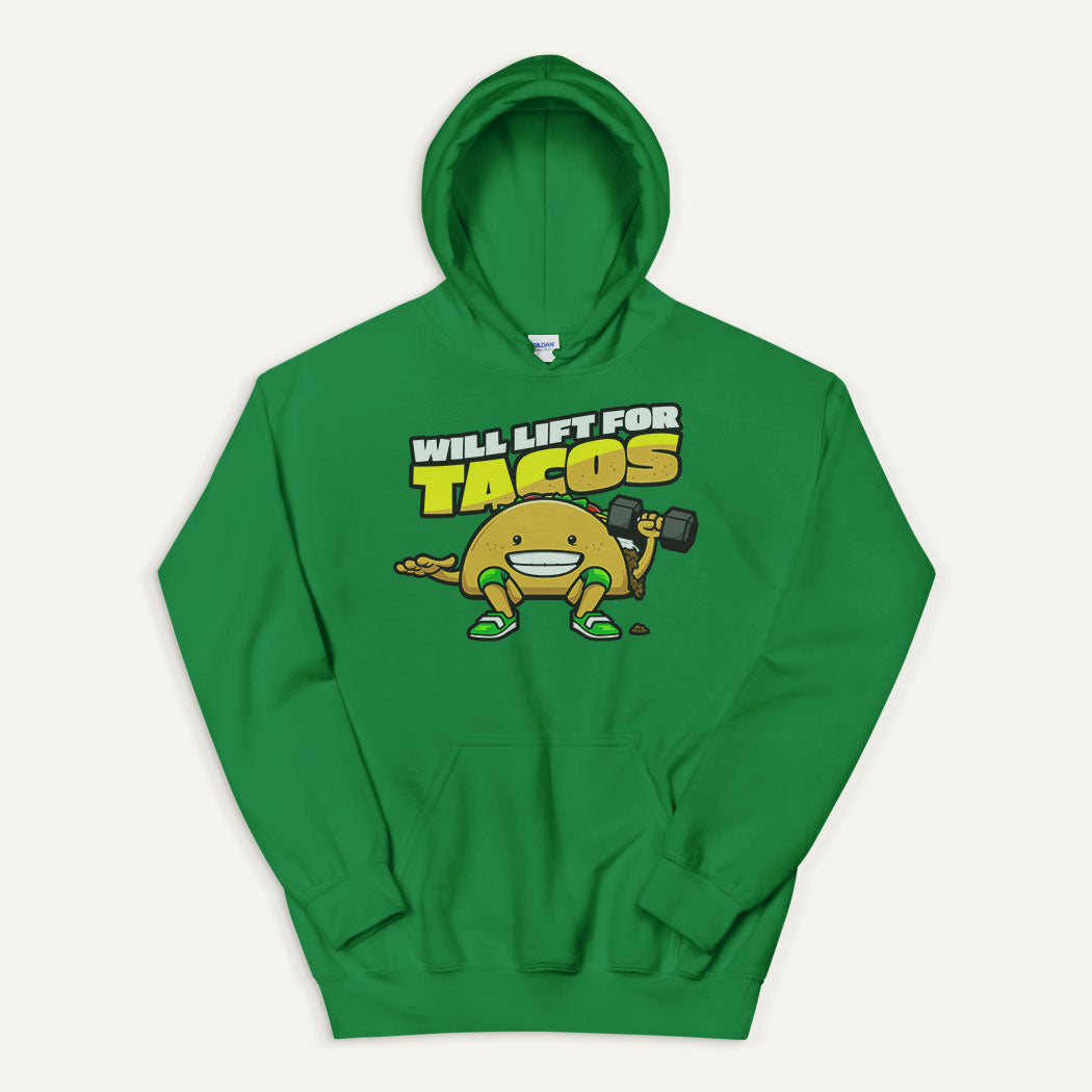 Will Lift For Tacos Pullover Hoodie