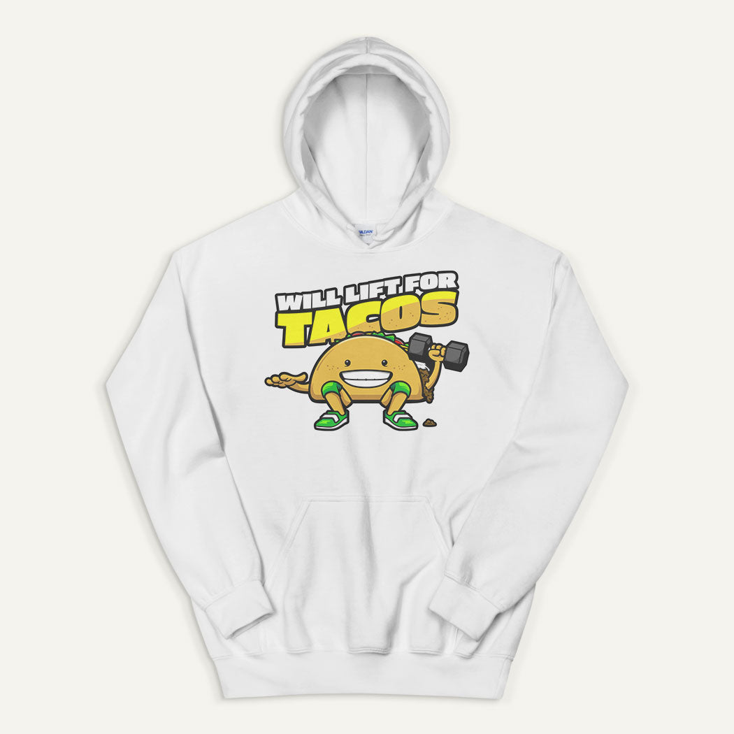 Will Lift For Tacos Pullover Hoodie
