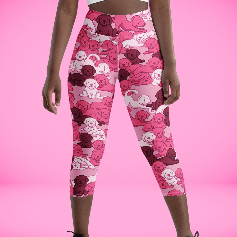 High-Waisted Capri Leggings