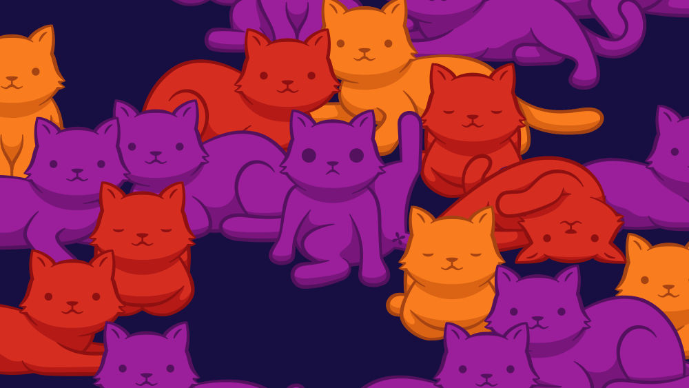 Sunset Camo Cats Activewear