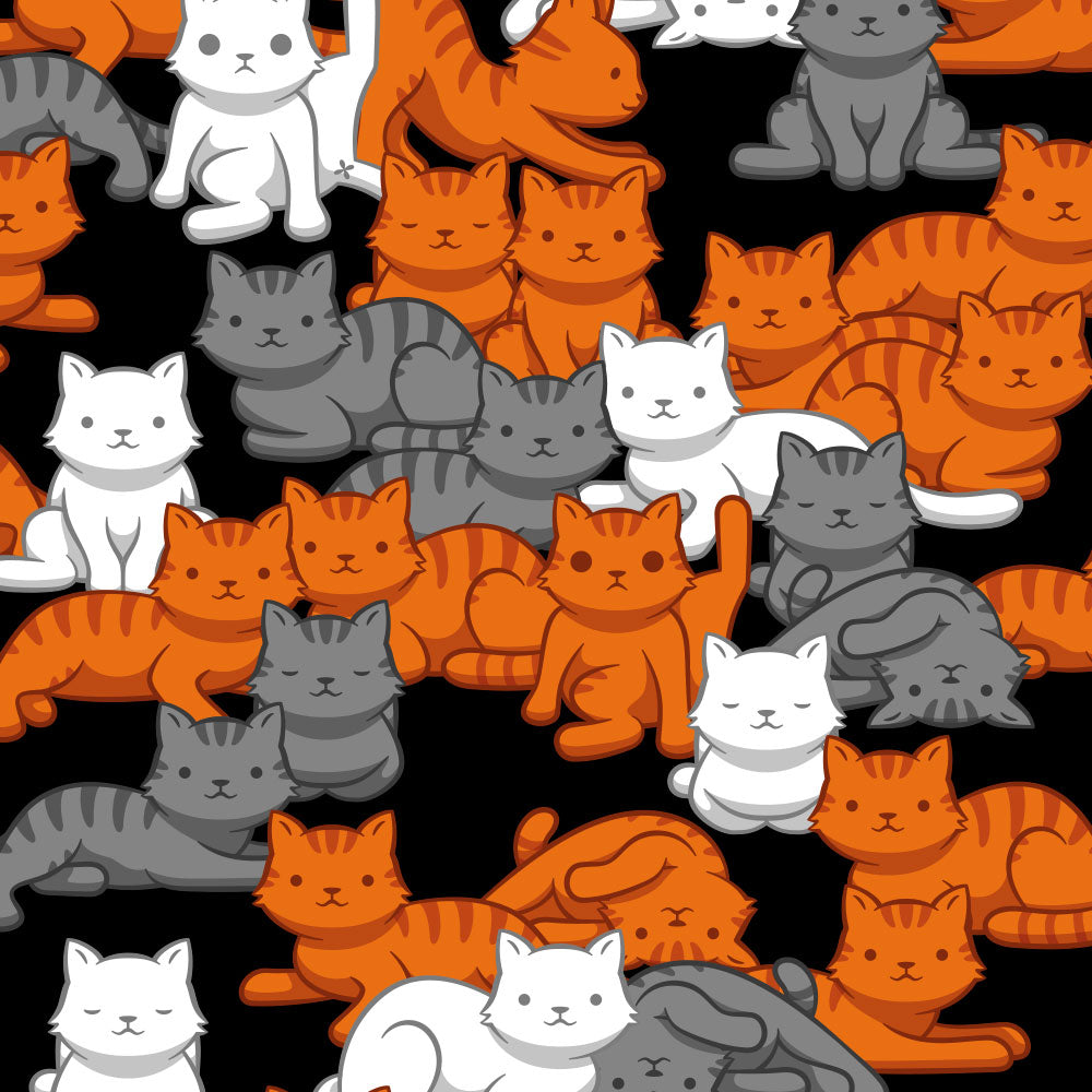 Orange Gray Tabby Camo Cat Activewear