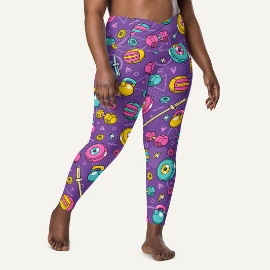 DT crossover leggings with pockets (Detroit Thick) – My Tackie Tees LLC